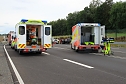 Schwerer Unfall bei Mackenrode (Foto: S.Dietzel) Schwerer Unfall bei Mackenrode (Foto: S.Dietzel)
