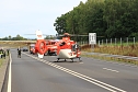 Schwerer Unfall bei Mackenrode (Foto: S.Dietzel) Schwerer Unfall bei Mackenrode (Foto: S.Dietzel)