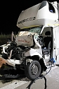 Schwerer Unfall auf der A 38 (Foto: S. Dietzel) Schwerer Unfall auf der A 38 (Foto: S. Dietzel)