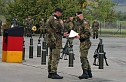 Kommandeurswechsel beim Panzerbataillon 393 "Th&uuml;ringer L&ouml;we" in der Kyffh&auml;user Kaserne Bad Frankenhausen statt.... (Foto: Karl-Heinz Herrmann)