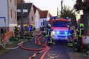 Geb&auml;udebrand in Rodishain (Foto: S. Dietzel)