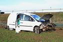 Unfall auf dr Autobahn (Foto: S.Dietzel)