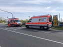 Unfall auf der B4 bei Sundhausen (Foto: S. Dietzel)