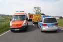 Unfall bei Steinbrücken (Foto: S.Dietzel) Unfall bei Steinbrücken (Foto: S.Dietzel)