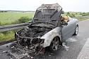 Auto brennt vollständig aus (Foto: S.Dietzel) Auto brennt vollständig aus (Foto: S.Dietzel)