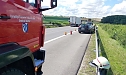 Unfall auf der A38 (Foto: Freiwillige Feuerwehr Gro&szlig;wechsungen/SD)