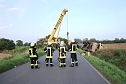 Umgestürzte Kran bei Uthleben (Foto: S.Dietzel) Umgestürzte Kran bei Uthleben (Foto: S.Dietzel)
