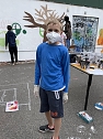 Ferienangebot mit Spraydose - an der Petersbergschule befasste man sich in der zweiten Ferienwoche mit einem Grafitti-Workshop (Foto: Annika Lauer) Ferienangebot mit Spraydose - an der Petersbergschule befasste man sich in der zweiten Ferienwoche mit einem Grafitti-Workshop (Foto: Annika Lauer)