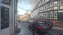 Großbrand in der Nordhäuser Altstadt (Foto: agl/nnz) Großbrand in der Nordhäuser Altstadt (Foto: agl/nnz)