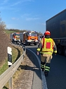 Unfall auf der A38 (Foto: S. Dietzel) Unfall auf der A38 (Foto: S. Dietzel)