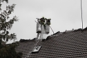Dachstuhlbrand in Heringen  (Foto: S.Dietzel)