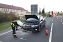 Unfall auf der Kasseler Landstraße (Foto: S. Dietzel) Unfall auf der Kasseler Landstraße (Foto: S. Dietzel)