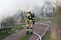 Gartenlaubenbrand im Nordh&auml;user Kastanienweg (Foto: S. Dietzel)