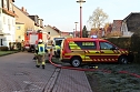 Gartenlaubenbrand im Nordh&auml;user Kastanienweg (Foto: S. Dietzel)