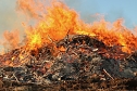 Osterfeuer bei Krimderode (Foto: agl) Osterfeuer bei Krimderode (Foto: agl)