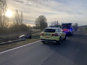 Unfall bei Gro&szlig;wechsungen (Foto: S.Dietzel)