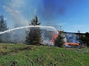 Waldbrand im Birkenmoor (Foto: Fotos: Freiwillige Niedersachswerfen , Freiwillige Feuerwehr Ilfeld/Wiegersdorf / Silvio Dietzel) Waldbrand im Birkenmoor (Foto: Fotos: Freiwillige Niedersachswerfen , Freiwillige Feuerwehr Ilfeld/Wiegersdorf / Silvio Dietzel)