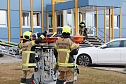 Auf dem Schachtbaugel&auml;nde fand heute eine Gro&szlig;&uuml;bung von Feuerwehr und Rettungskr&auml;ften statt (Foto: agl)