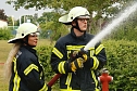 Auf dem Schachtbaugel&auml;nde fand heute eine Gro&szlig;&uuml;bung von Feuerwehr und Rettungskr&auml;ften statt (Foto: agl)
