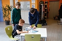 An der Lessing-Schule wurde gestern die dritte Runde des "Tags in der Praxis" mit einer Berufsmesse eingeläutett (Foto: agl) An der Lessing-Schule wurde gestern die dritte Runde des "Tags in der Praxis" mit einer Berufsmesse eingeläutett (Foto: agl)