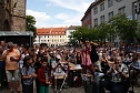 Das 52. Rolandsfest wurde nach zwei Jahren Pause heute auf dem Rathausplatz in Nordhausen er&ouml;ffnet (Foto: agl)