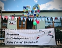Die "Kleinen St&ouml;rche" in G&ouml;rsbach feierten den 50. Geburtstag ihres Kindergartens mit einer gro&szlig;en Festwoche (Foto: Kita Kleine St&ouml;rche)