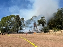 Waldbrand bei Urbach (Foto: S. Dietzel) Waldbrand bei Urbach (Foto: S. Dietzel)