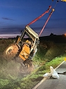 Traktorunfall bei Steigerthal gestern Nachmittag (Foto: S.Dietzel) Traktorunfall bei Steigerthal gestern Nachmittag (Foto: S.Dietzel)