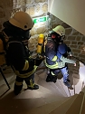 Gro&szlig;einsatz am Heringer Schloss (Foto: S. Dietzel)