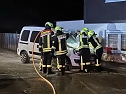 Fahrzeugbrand in Kleinfurra (Foto: S. Dietzel)