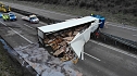 Unfall auf der A38 (Foto: S. Dietzel)