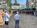 Freizeitturnier, 2 gegen 2 und 4 gegen 4 - insgesamt 120 Partien wurden beim 14. Stadtwerke-Beachcup ausgetragen (Foto: Stadtwerke Nordhausen)