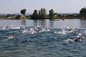 Die ersten Wettkämpfe beim Scheunenhof-Triathlon (Foto: agl) Die ersten Wettkämpfe beim Scheunenhof-Triathlon (Foto: agl)