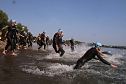 Die ersten Wettkämpfe beim Scheunenhof-Triathlon (Foto: agl) Die ersten Wettkämpfe beim Scheunenhof-Triathlon (Foto: agl)