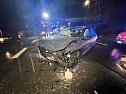 Unfall gestern Abend in Nohra (Foto: S.Dietzel)