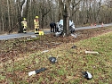 Tragischer Unfall bei Petersdorf (Foto: S.Dietzel) Tragischer Unfall bei Petersdorf (Foto: S.Dietzel)