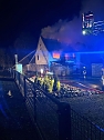 Brand in Niedergebra letzte Nacht (Foto: S.Dietzel)