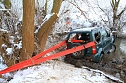 PKW-Bergung in der Helme (Foto: S.Dietzel)