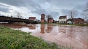 Hochwasser bei Sundhausen, Meldestufe 3 erreicht (Foto: Silvio Dietzel)