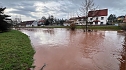Hochwasser bei Sundhausen, Meldestufe 3 erreicht (Foto: Silvio Dietzel)