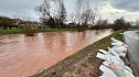 Hochwasser bei Sundhausen, Meldestufe 3 erreicht (Foto: Silvio Dietzel)