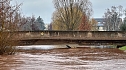 Hochwasser bei Sundhausen, Meldestufe 3 erreicht (Foto: Silvio Dietzel)