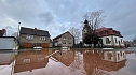 Hochwasser bei Sundhausen, Meldestufe 3 erreicht (Foto: Silvio Dietzel)