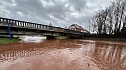 Hochwasser bei Sundhausen, Meldestufe 3 erreicht (Foto: Silvio Dietzel)