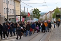 Demonstrationszug durch die Nordhäuser Innenstadt (Foto: agl) Demonstrationszug durch die Nordhäuser Innenstadt (Foto: agl)