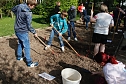 Die Gem&uuml;seackerdemie am F&ouml;rderzentrum Pestalozzi (Foto: agl)