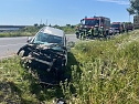 Unfall bei Bielen (Foto: S.Dietzel)
