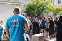 Kundgebund und Protest in Nordhausen - die AfD hatte zum "Bürgerfest" geladen (Foto: agl) Kundgebund und Protest in Nordhausen - die AfD hatte zum "Bürgerfest" geladen (Foto: agl)