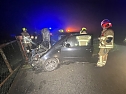 Unfall im Nebel auf der B4 (Foto: S.Dietzel)