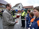 Wasser marsch in Bielen (Foto: Feuerwehr)